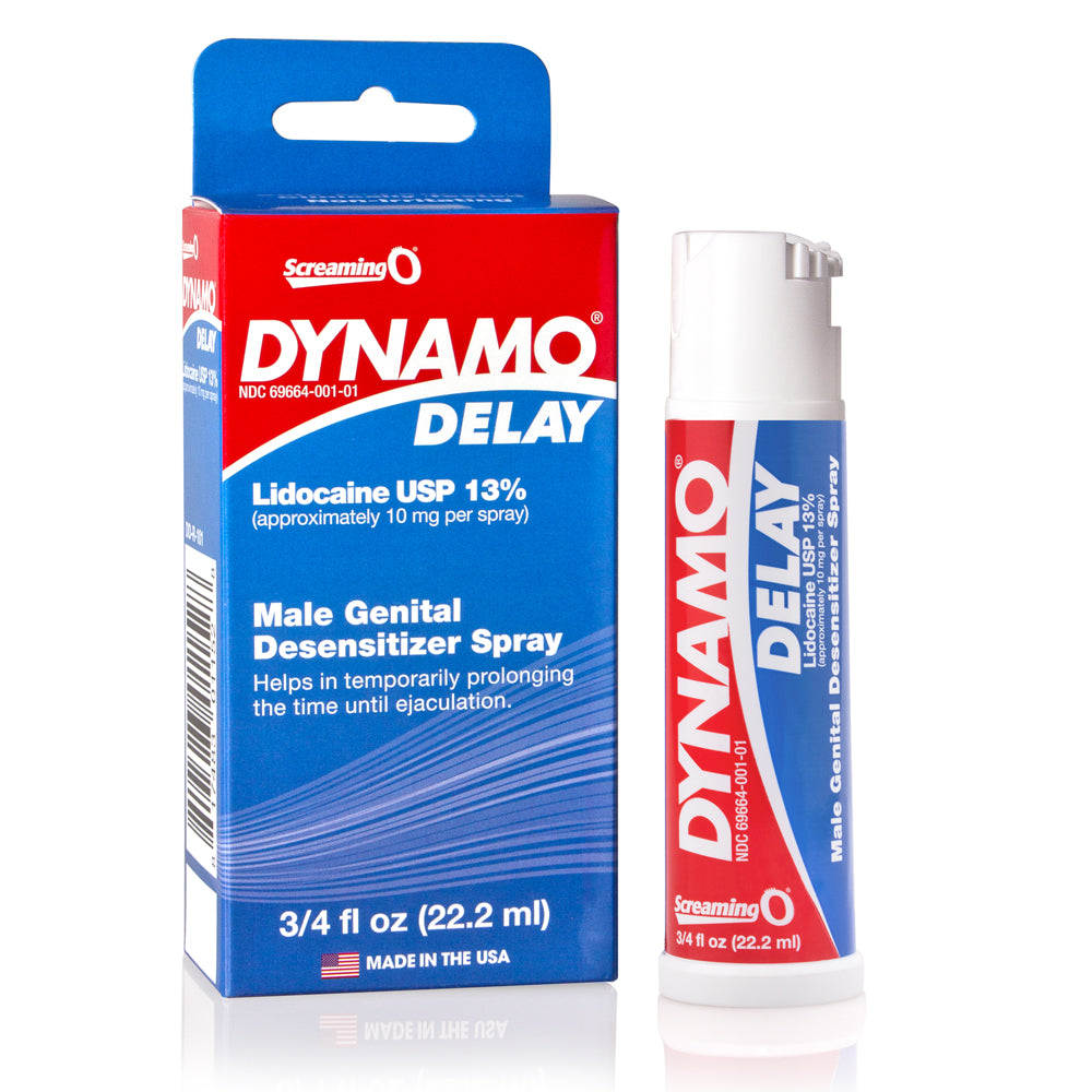 Dynamo Delay Spray - 12 Count Display - Not Very Vanilla