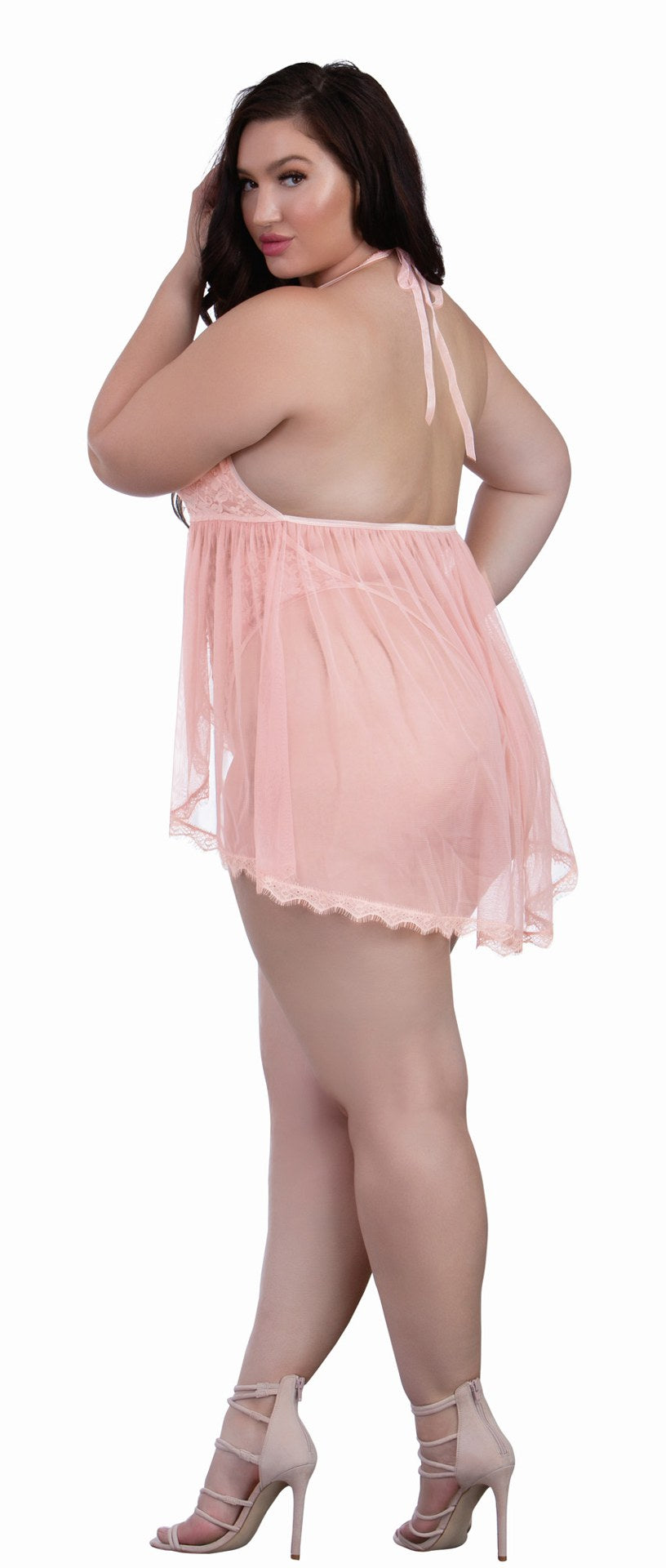 Babydoll - Queen Size - Pink - Not Very Vanilla