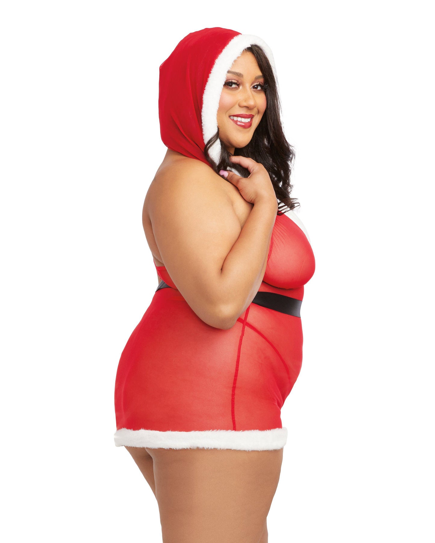 Santa Cutie - Queen Size - Lipstick Red - Not Very Vanilla