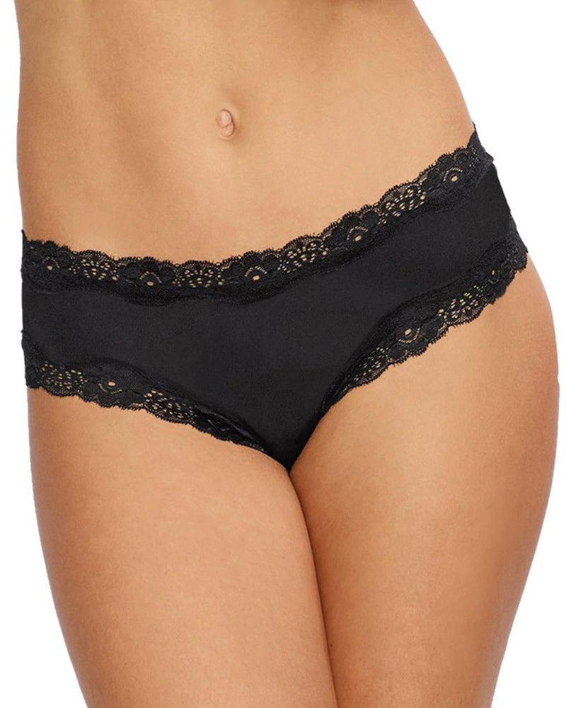 Open Back Panty - Medium - Black - Not Very Vanilla