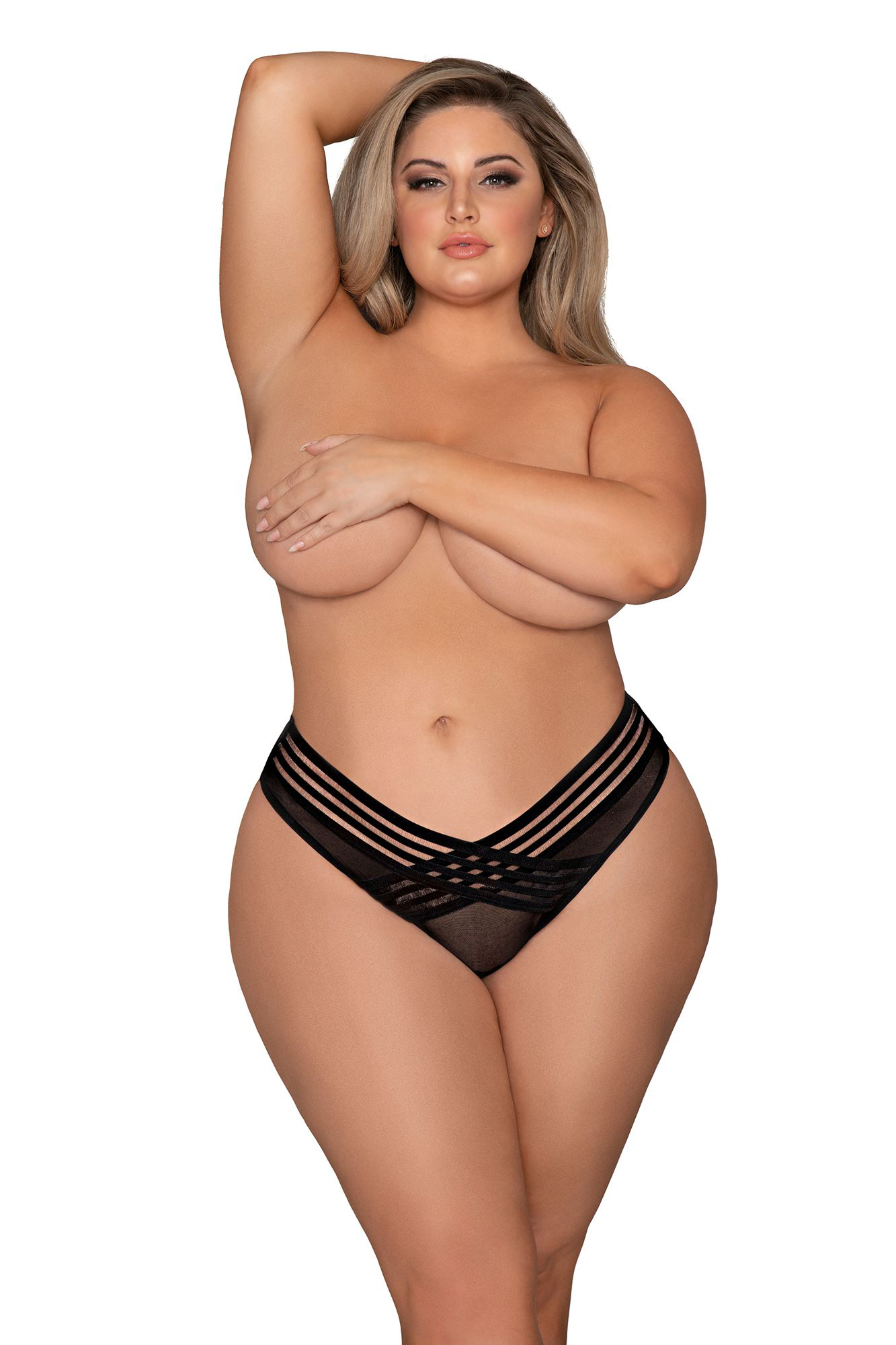 Strappy Panty - 1x - Black - Not Very Vanilla