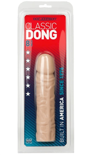 Classic 8" Dong - White