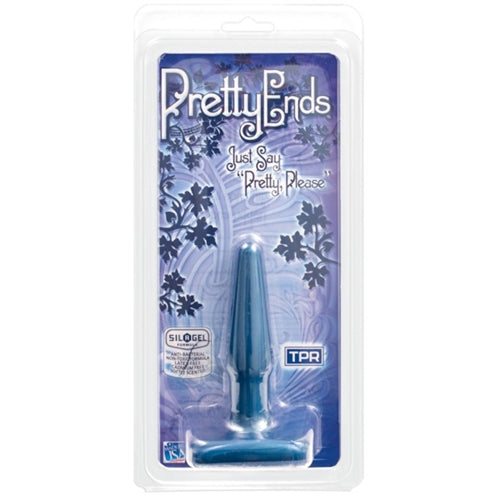 Pretty Ends Iridescent Butt Plugs - Small - Midnight Blue - Not Very Vanilla