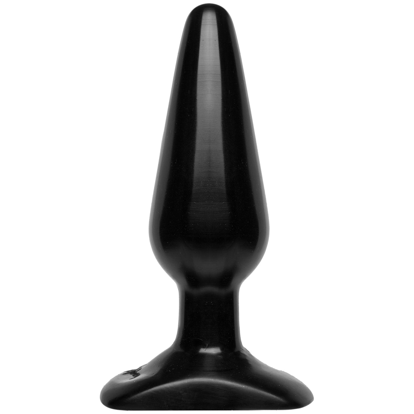 Classic Butt Plug Smooth - Medium - Black - Not Very Vanilla