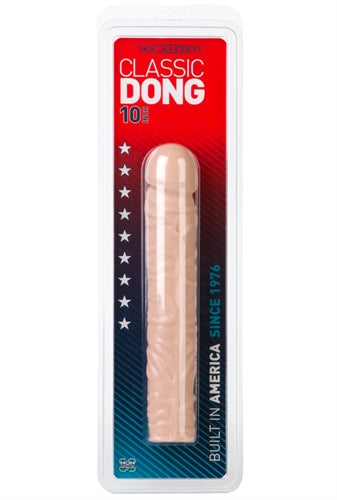 Classic Dong 10 Inch - White - Not Very Vanilla