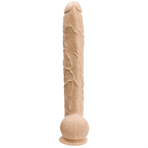 Dick Rambone Cock - 17 Inch - White - Not Very Vanilla