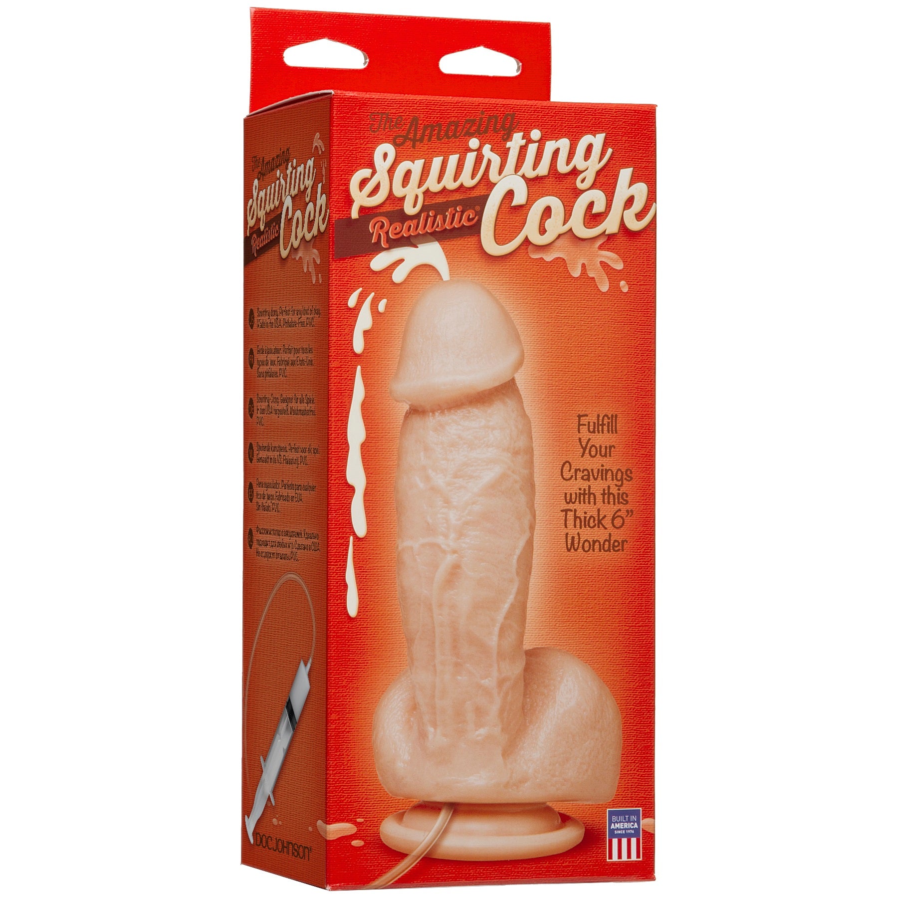 Squirting Realistic Cock - Not Very Vanilla