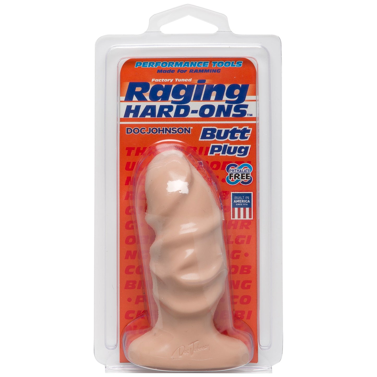 Raging Hard Ons Butt Plug - Large - Not Very Vanilla