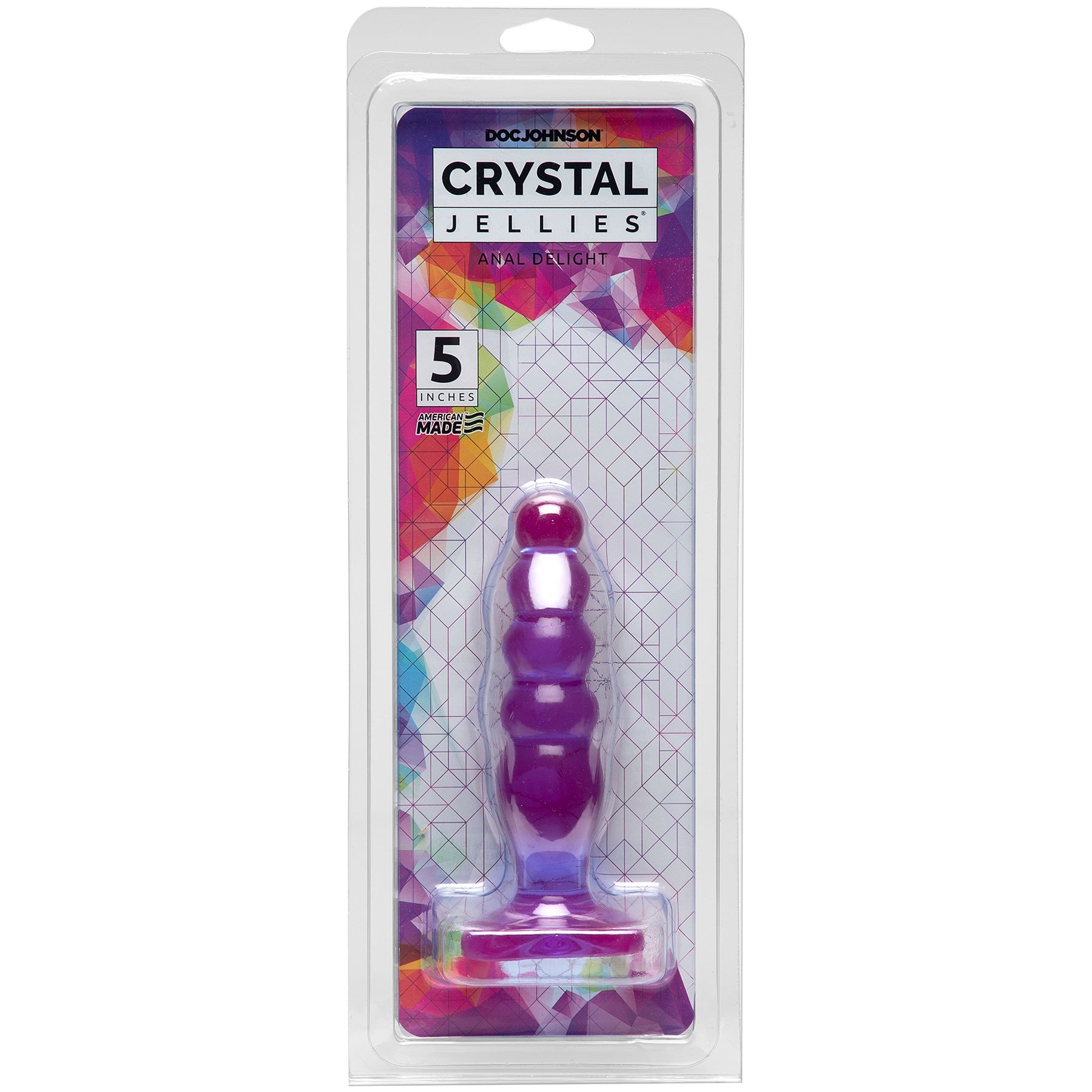 Crystal Jellies Anal Delight - Purple - Not Very Vanilla