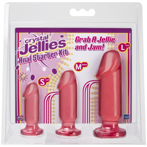 Crystal Jellies Anal Starter Kit - Pink - Not Very Vanilla