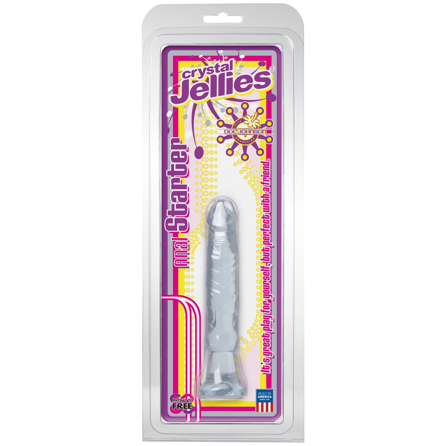 Crystal Jellies Anal Starter - Clear - Not Very Vanilla