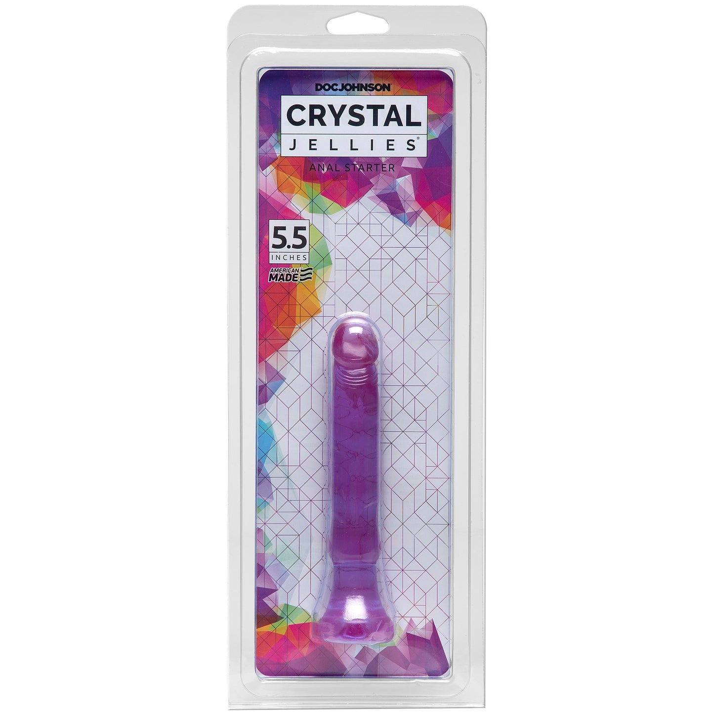 Crystal Jellies Anal Starter - Purple - Not Very Vanilla