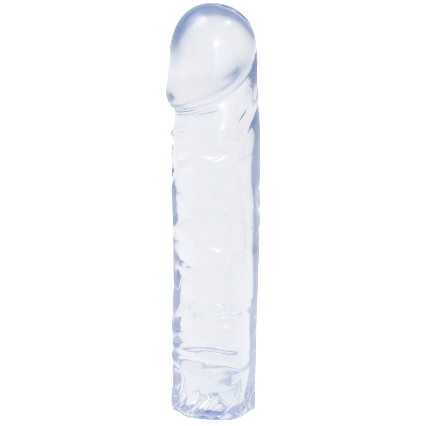 Crystal Jellies Classic Dong 8 Inch - Clear - Not Very Vanilla