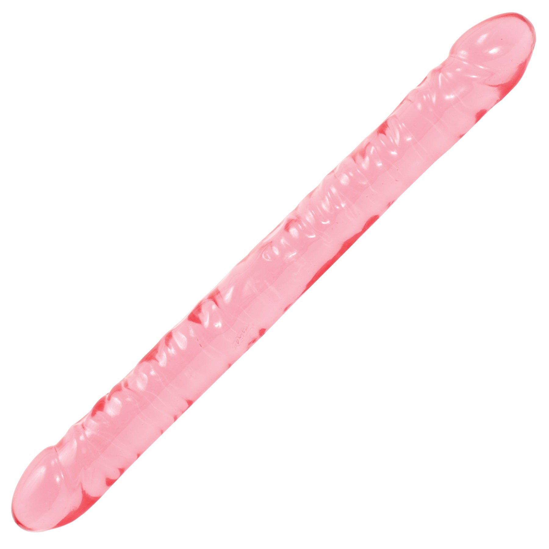 Crystal Jellies 18 Inch Double Dong - Pink - Not Very Vanilla