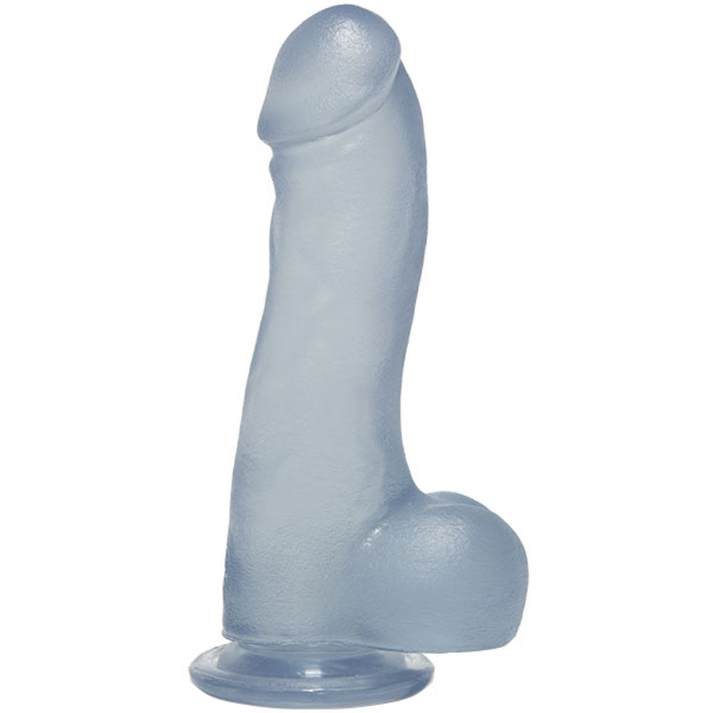 Crystal Jellies - 7.5 Inch Master Cock With Balls - Not Very Vanilla