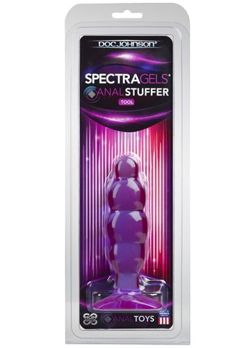 Spectragels Anal Stuffer - Purple - Not Very Vanilla