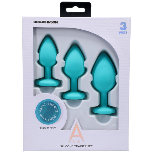 A-Play - Trainer Set - 3 Piece -Teal - Not Very Vanilla