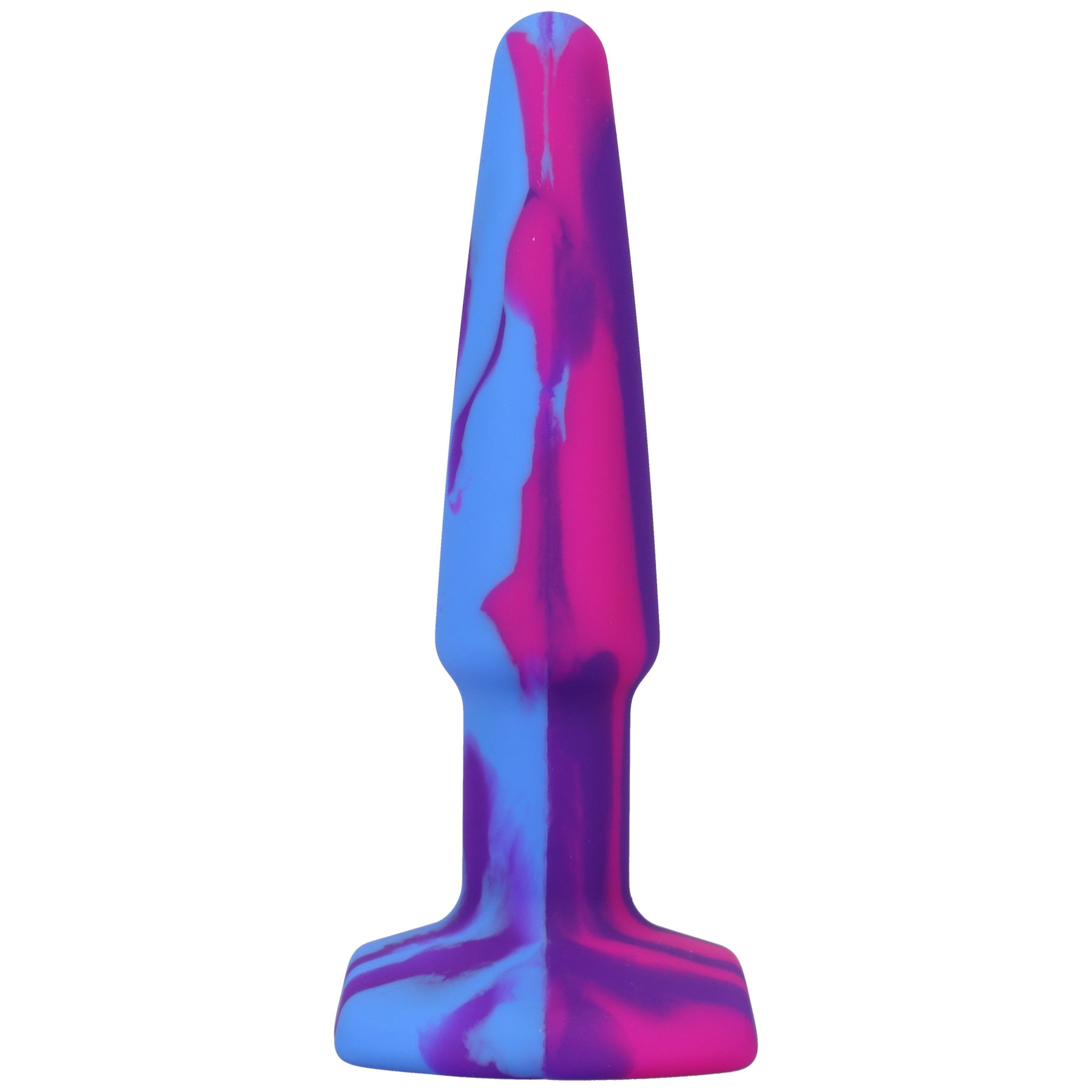 A-Play Groovy Silicone Anal Plug 4 Inch - Berry - Not Very Vanilla