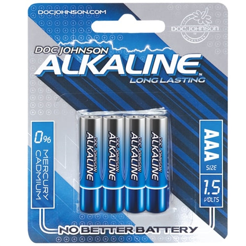 Doc Johnson Alkaline AAA Batteries - Not Very Vanilla