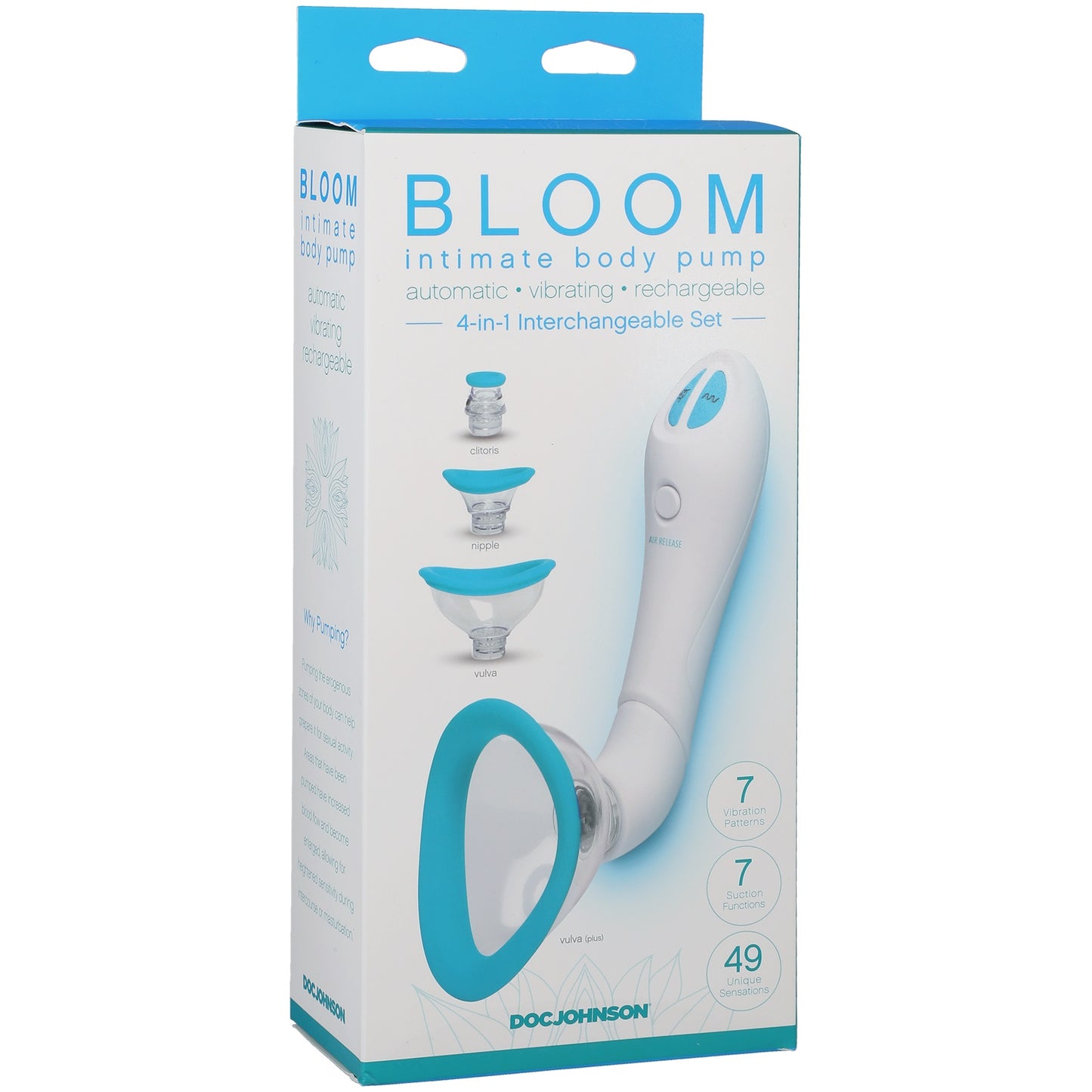 Bloom - Intimate Body Pump - Automatic - Vibrating - Rechargeable - Not Very Vanilla