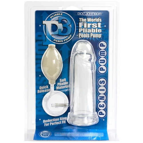 P3 Cock Pump - Clear - Not Very Vanilla