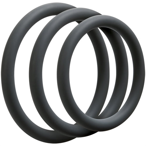 Optimale 3 Ring Set - Thin - Slate - Not Very Vanilla