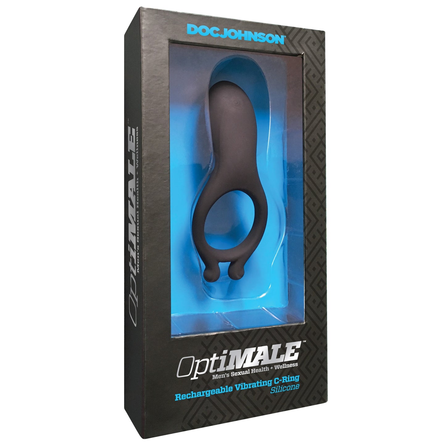 Optimale Rechargeable Vibrating C-Ring - Black - Not Very Vanilla