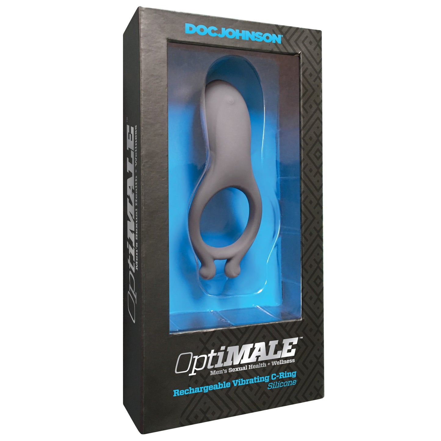 Optimale Rechargeable Vibrating C-Ring - Slate - Not Very Vanilla