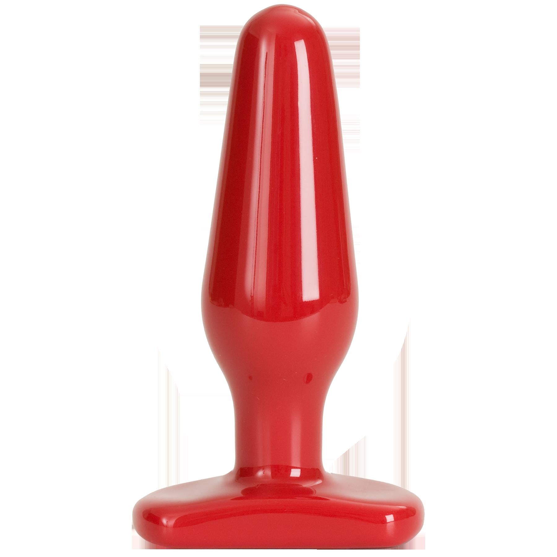 Red Boy Medium Butt Plug - Not Very Vanilla