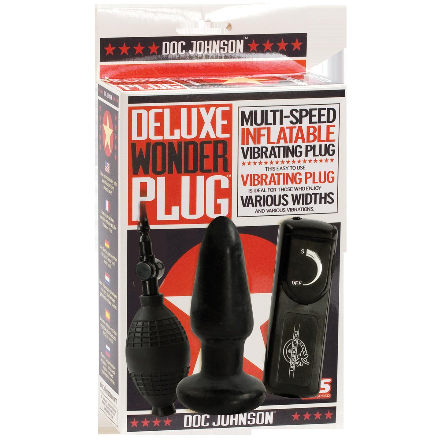 Deluxe Wonder Plug - Black - Not Very Vanilla