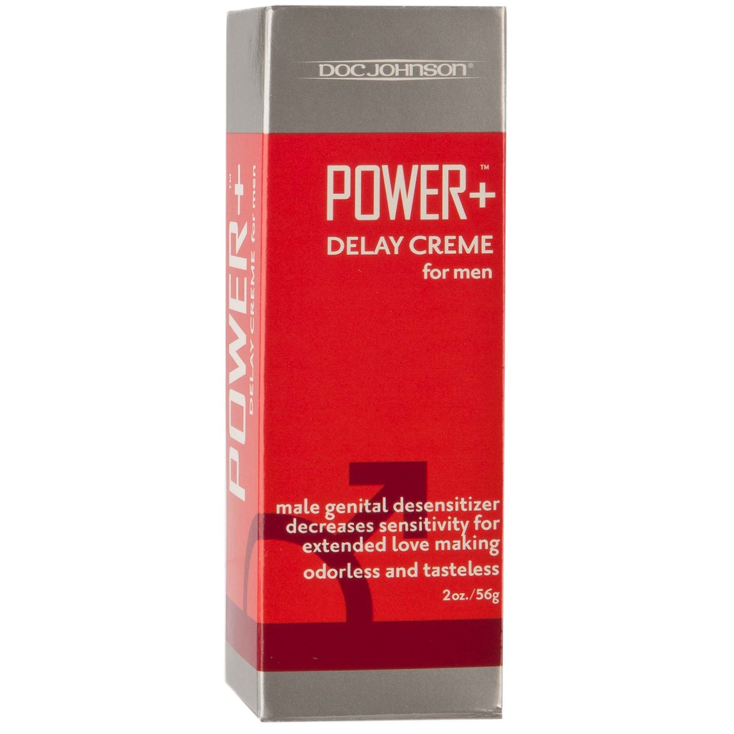 Power Plus Delay Creme for Men - 2 Oz. - Boxed - Not Very Vanilla