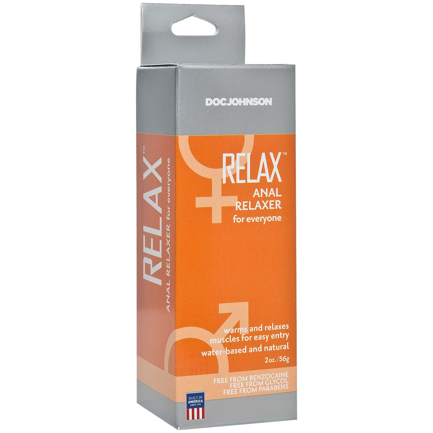 Relax - Anal Relaxer for Everyone - 2 Oz. - Boxed - Not Very Vanilla