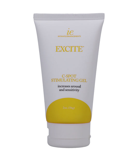 Intimate Enhancements Excite - C-Spot Stimulating Gel - 2 Oz. - Boxed - Not Very Vanilla