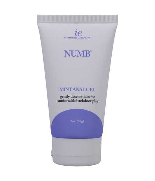 Intimate Enhancements Numb - Mint Anal Gel - 2 Oz. - Boxed - Not Very Vanilla