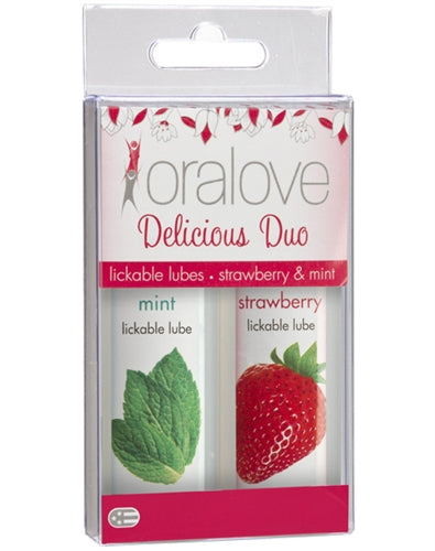 Oral Love Dynamic Duo - Strawberry and Mint - Not Very Vanilla