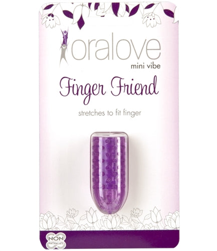 Oral Love Finger Friend - Purple - Not Very Vanilla