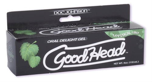 Good Head - Oral Delight Gel 4 Oz - Mystical Mint - Not Very Vanilla