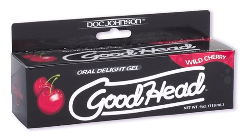 Good Head Oral Delight Gel 4 Oz - Wild Cherry - Not Very Vanilla