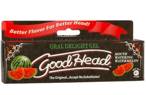 Good Head Oral Delight Gel 4 Oz - Watermelon - Not Very Vanilla