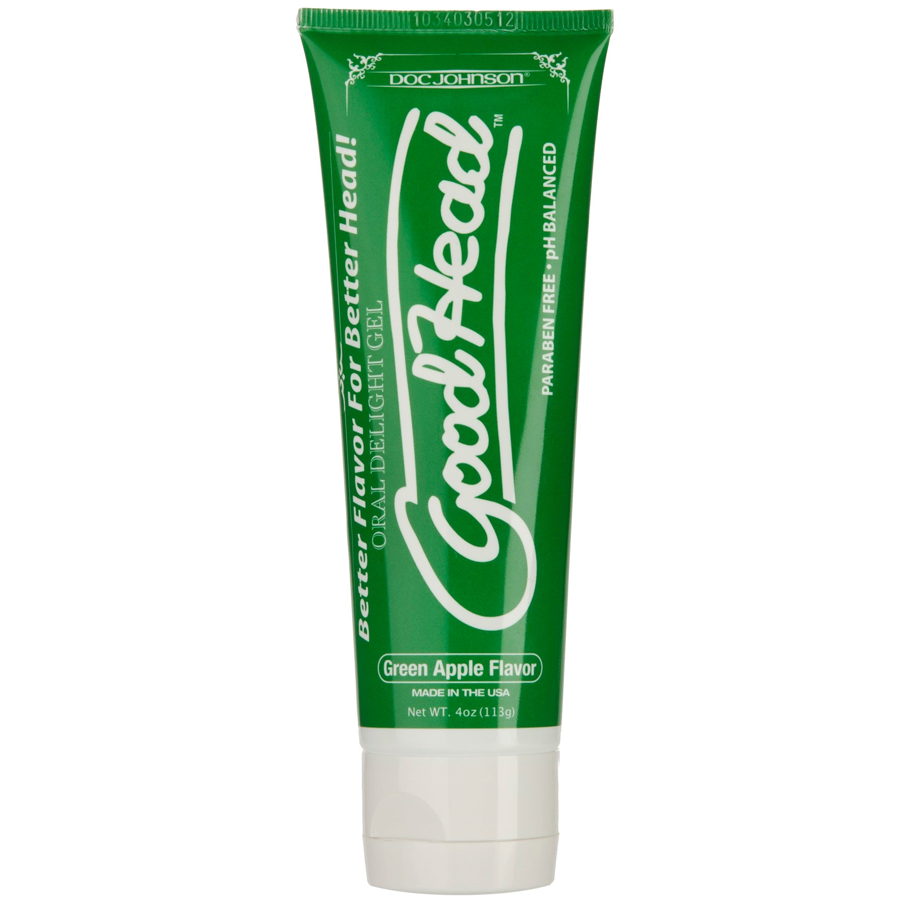 Good Head Oral Delight Gel 4 Oz - Green Apple - Not Very Vanilla