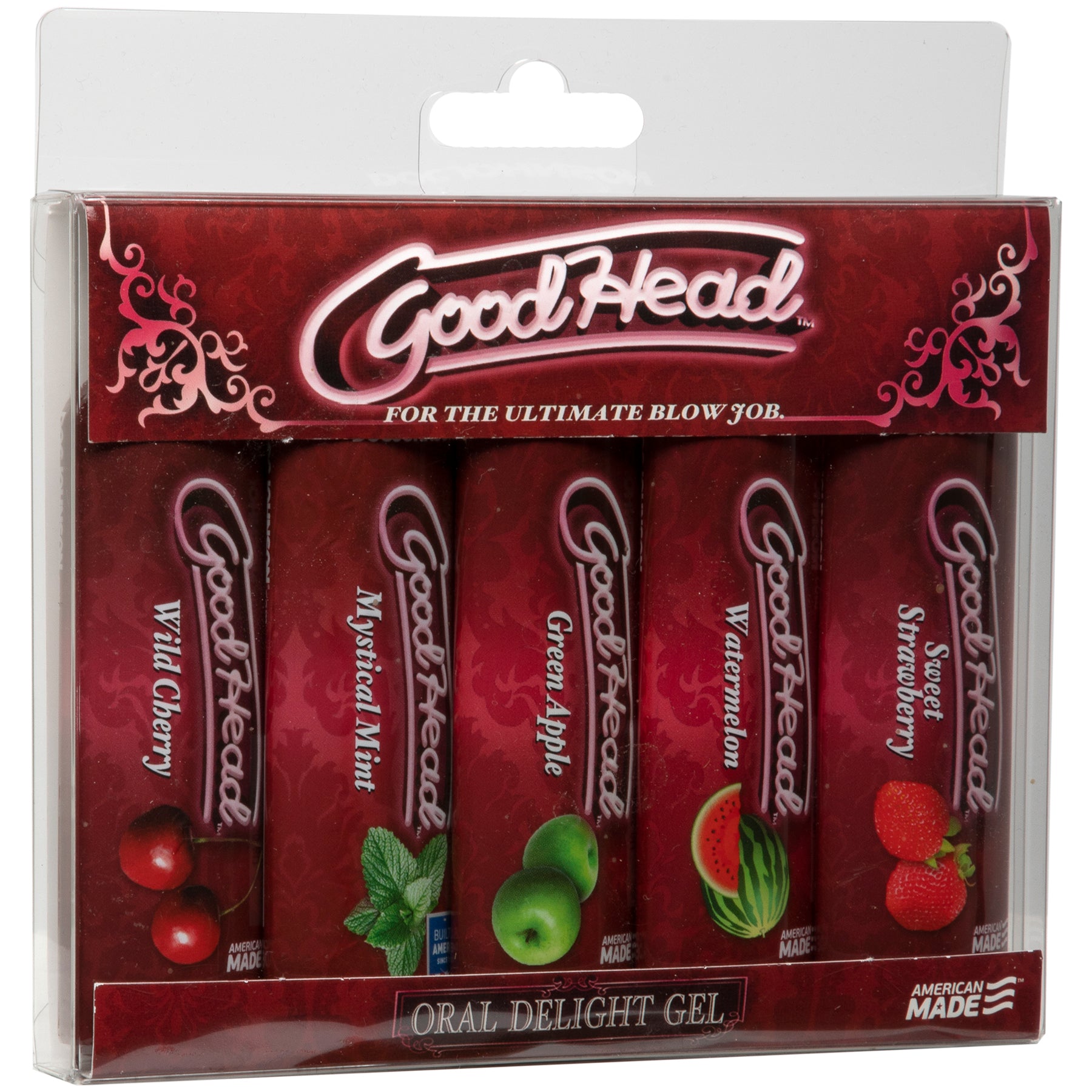 Good Head - Oral Delight Gel - 5 Pack - Not Very Vanilla