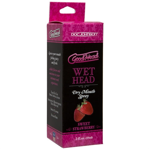 Good Head Wet Head 2 Oz - Sweet Strawberry - Not Very Vanilla