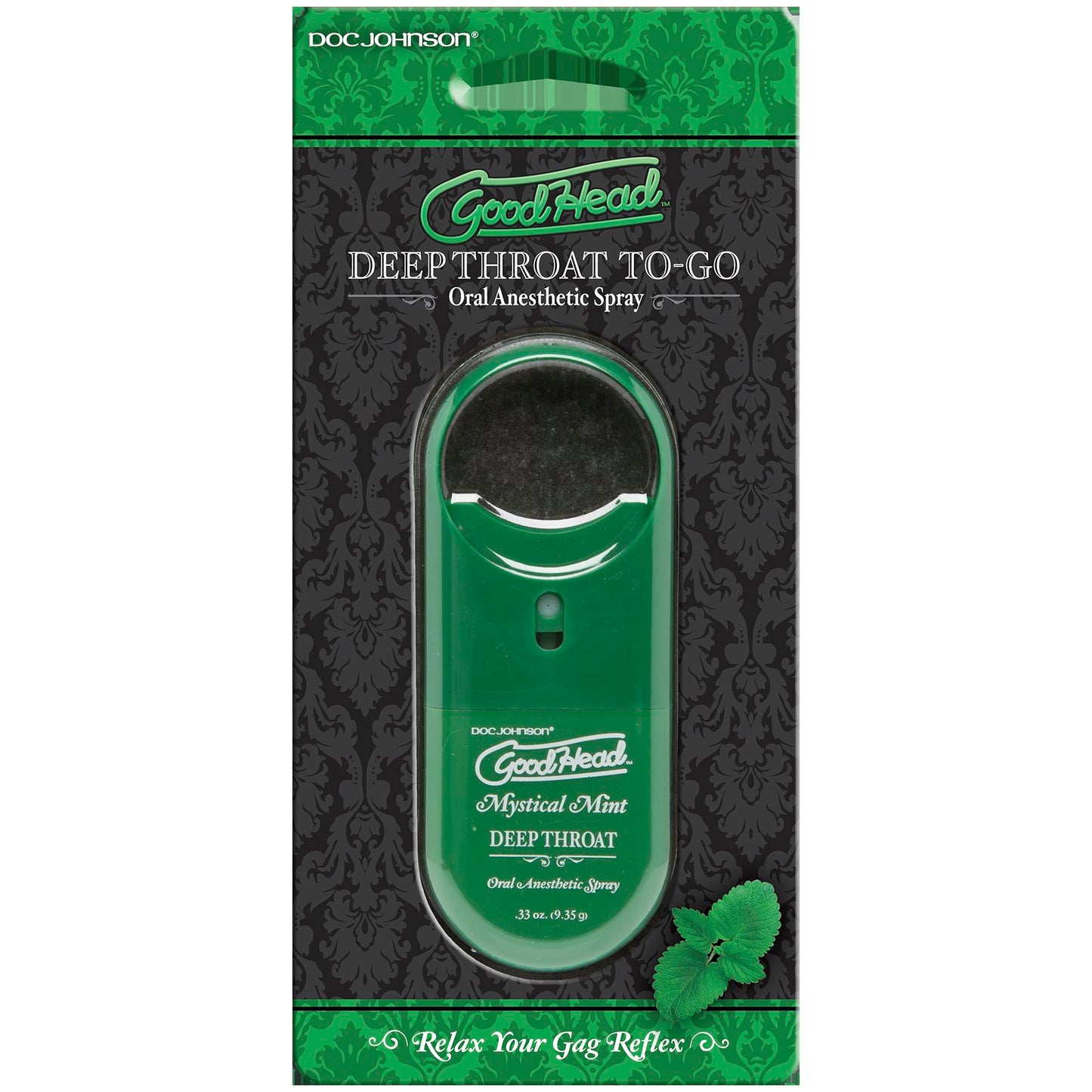 Good Head to Go Deep Throat Spray - Mystical Mint - Not Very Vanilla