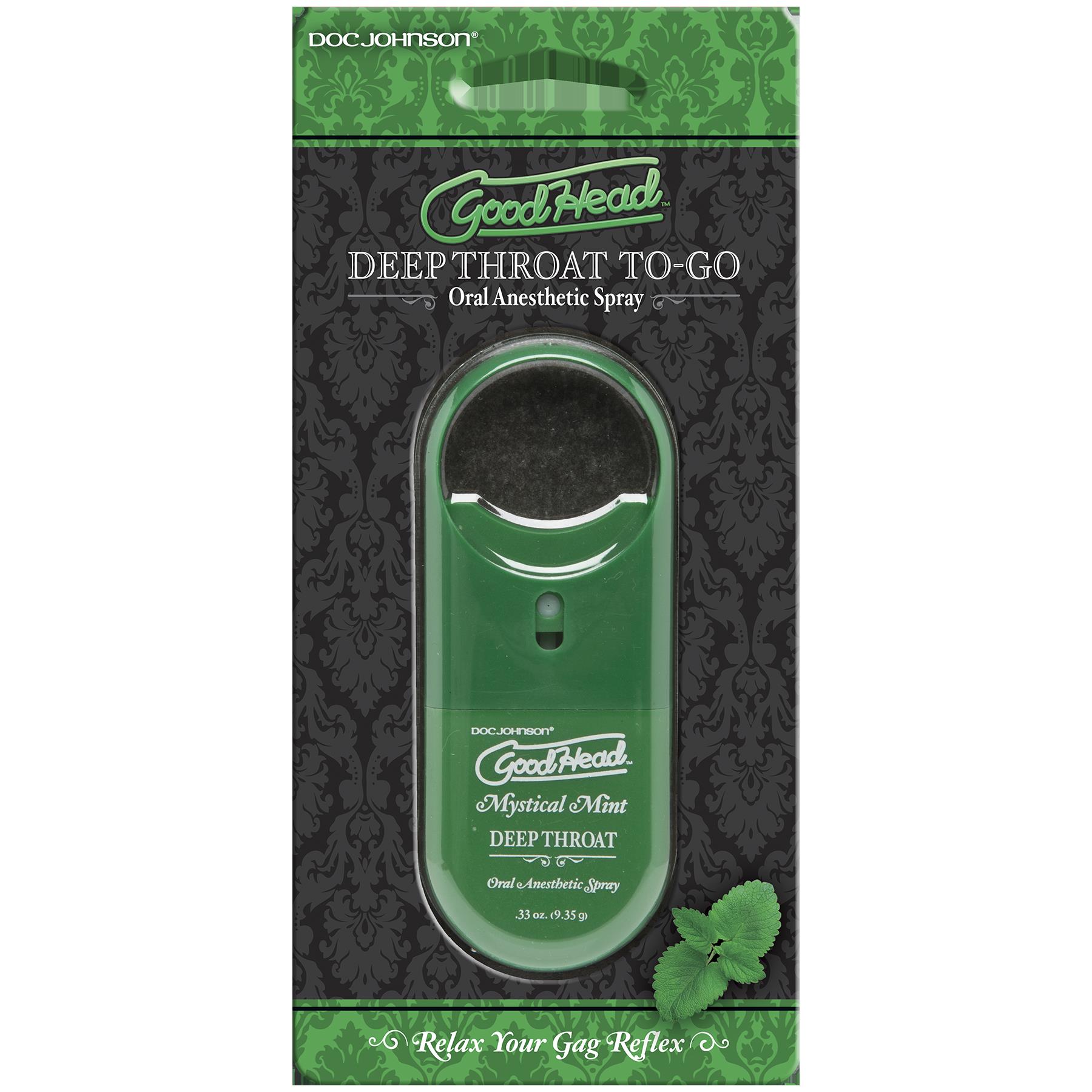 Good Head to Go Deep Throat Spray - Mystical Mint - Not Very Vanilla