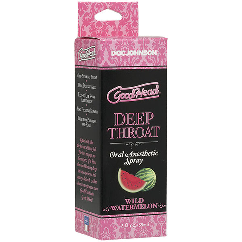 Goodhead - Deep Throat Spray - Wild Watermelon - Not Very Vanilla