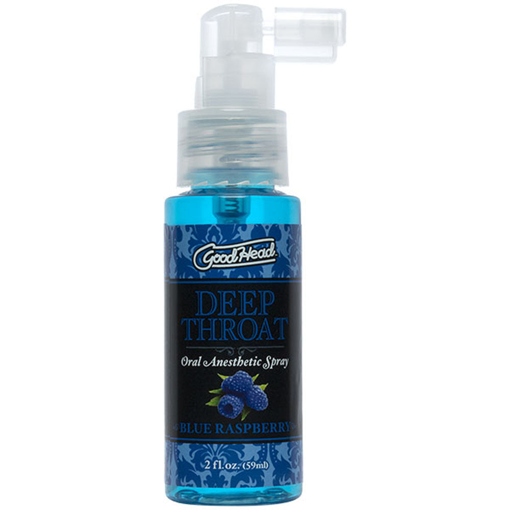 Goodhead - Deep Throat Spray - Blue Raspberry - Not Very Vanilla