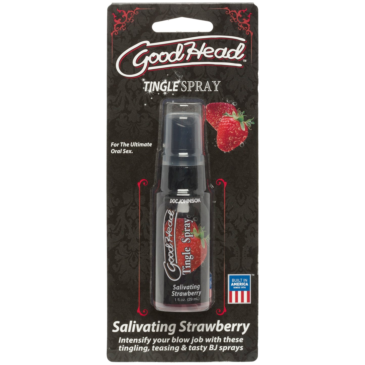 Goodhead - Tingle Spray - 1 Fl. Oz. Salivating Strawberry - Not Very Vanilla