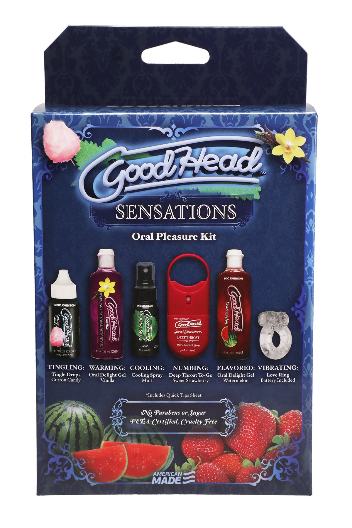 Goodhead - Sensations Kit - 6 Pack - Not Very Vanilla