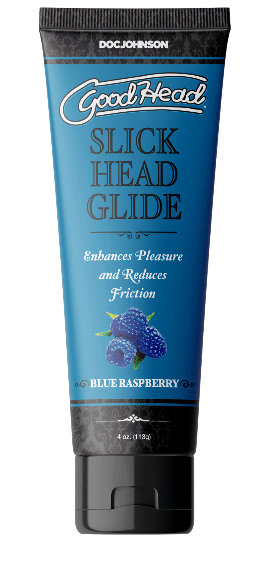 Goodhead - Slick Head Glide - Blue Raspberry - 4 Oz - Not Very Vanilla