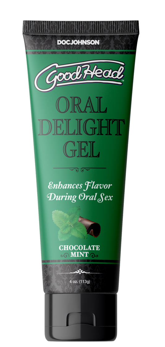 Goodhead - Oral Delight Gel - Chocolate Mint - 4 Oz. - Not Very Vanilla